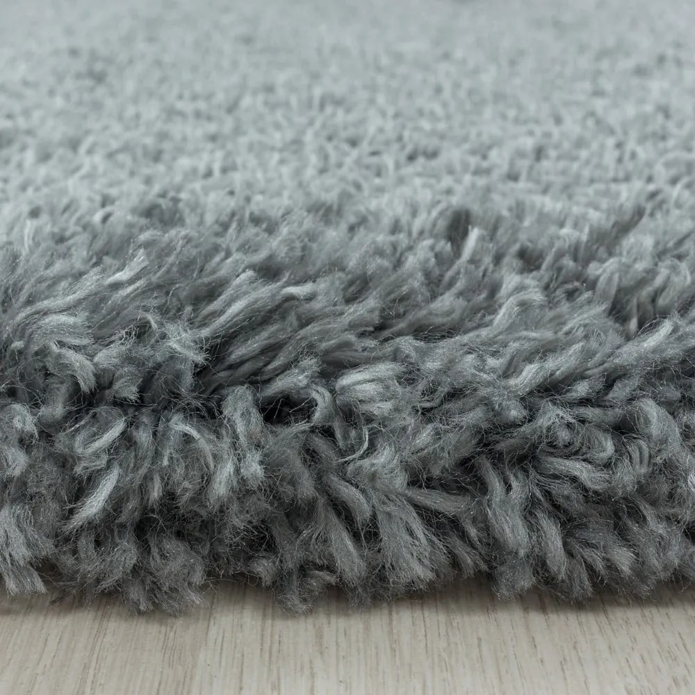 Sivý koberec 200x290 cm Fluffy – Ayyildiz Carpets