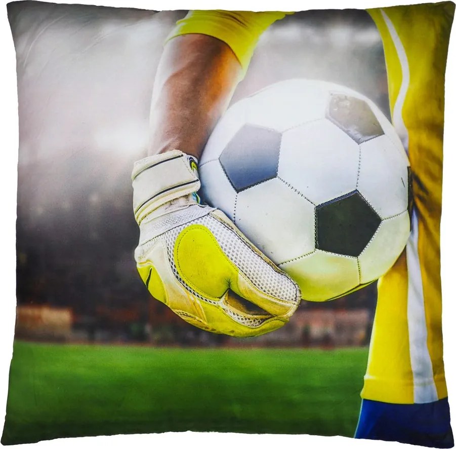 Jerry Fabrics Detský vankúšik s potlačou - Bluey - rodina | 40 x 40 cm