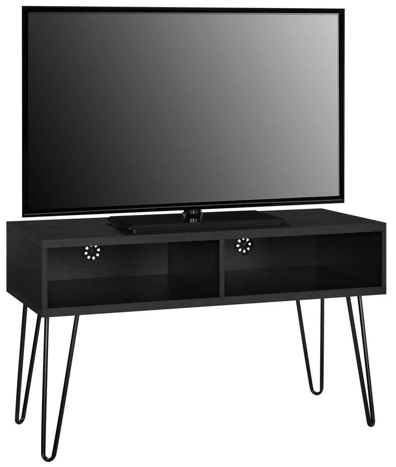 Tmavosivý TV stolík v dekore duba 107x63 cm Owen – Støraa