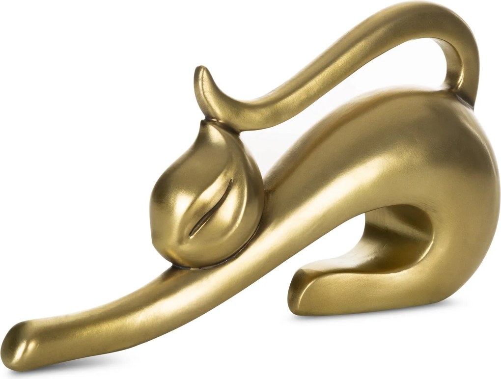 DEKORAČNÁ SOŠKA KATI 28X7X16 CM ZLATÁ