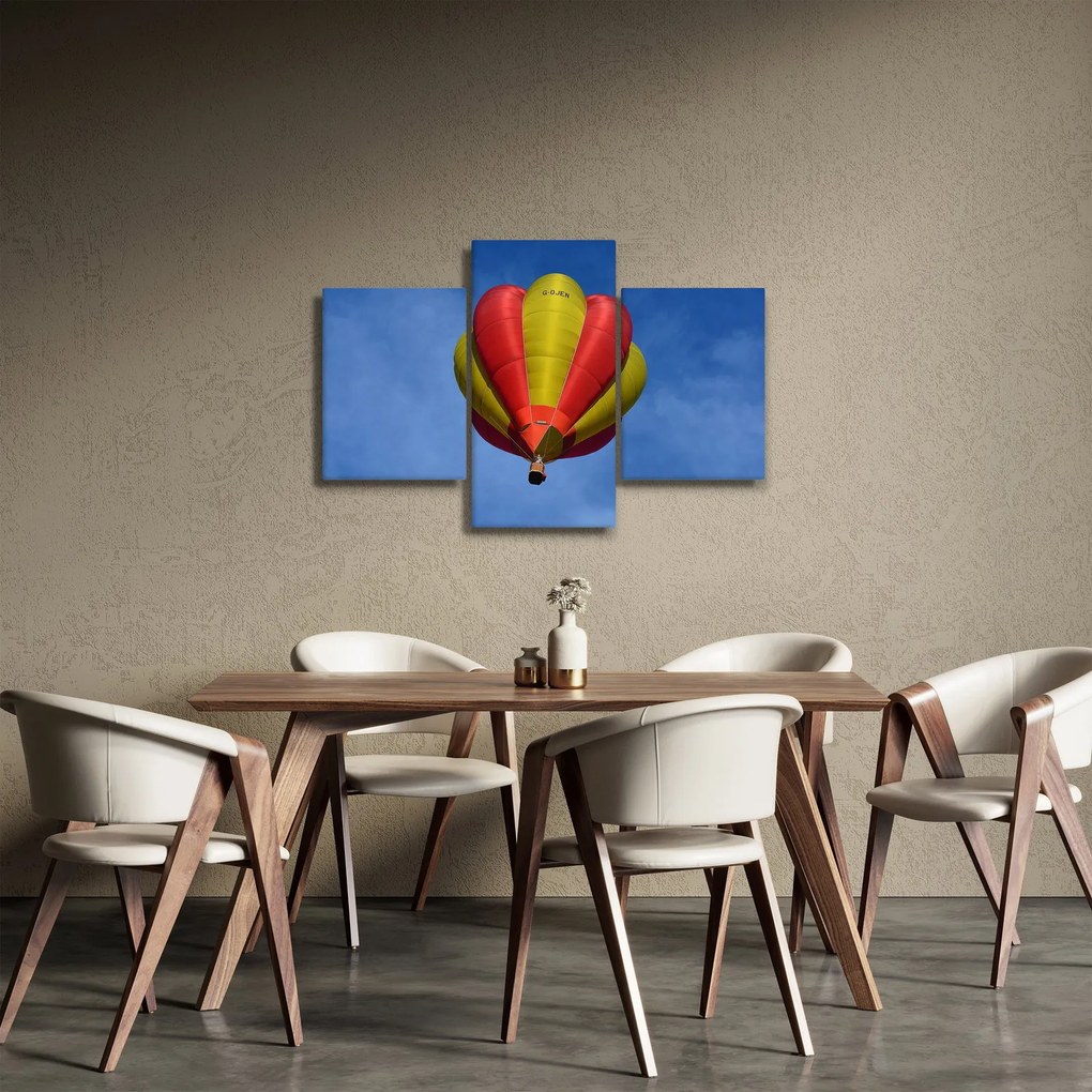 Obraz lietajúceho balóna (90x60 cm)