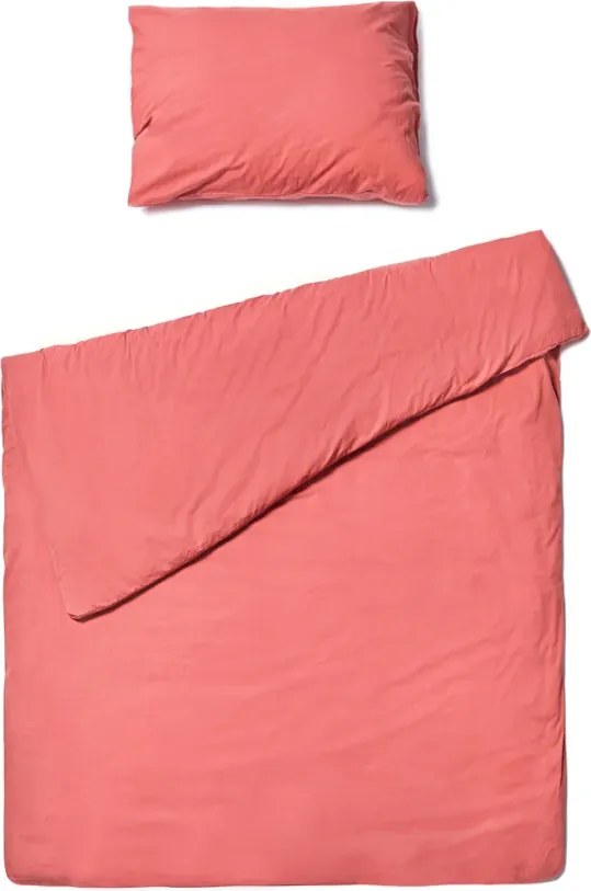 Bavlnené obliečky CALMORA ružové Rozmer obliečky: 2 ks 70 x 90 cm | 160 x 220 cm