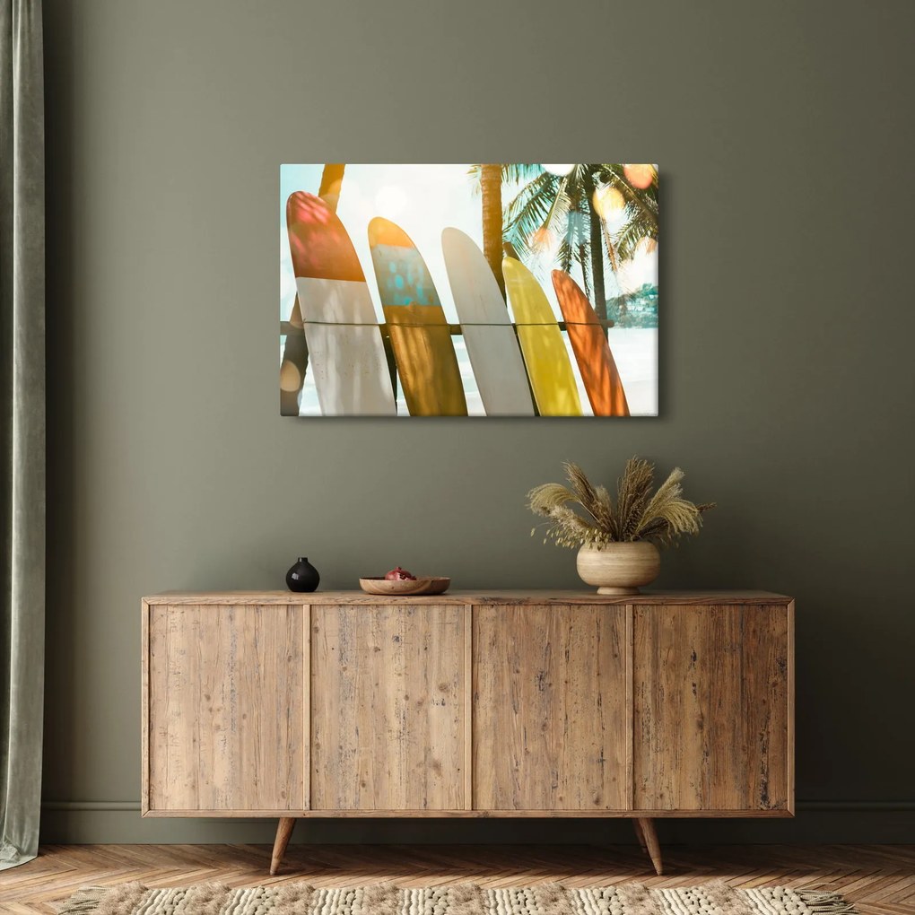 Obraz - Surfovacie dosky (90x60 cm)