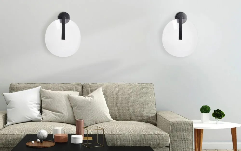 Toolight Toolight, LED nástenné svietidlo 5W APP1313-W, čierna, OSW-00926
