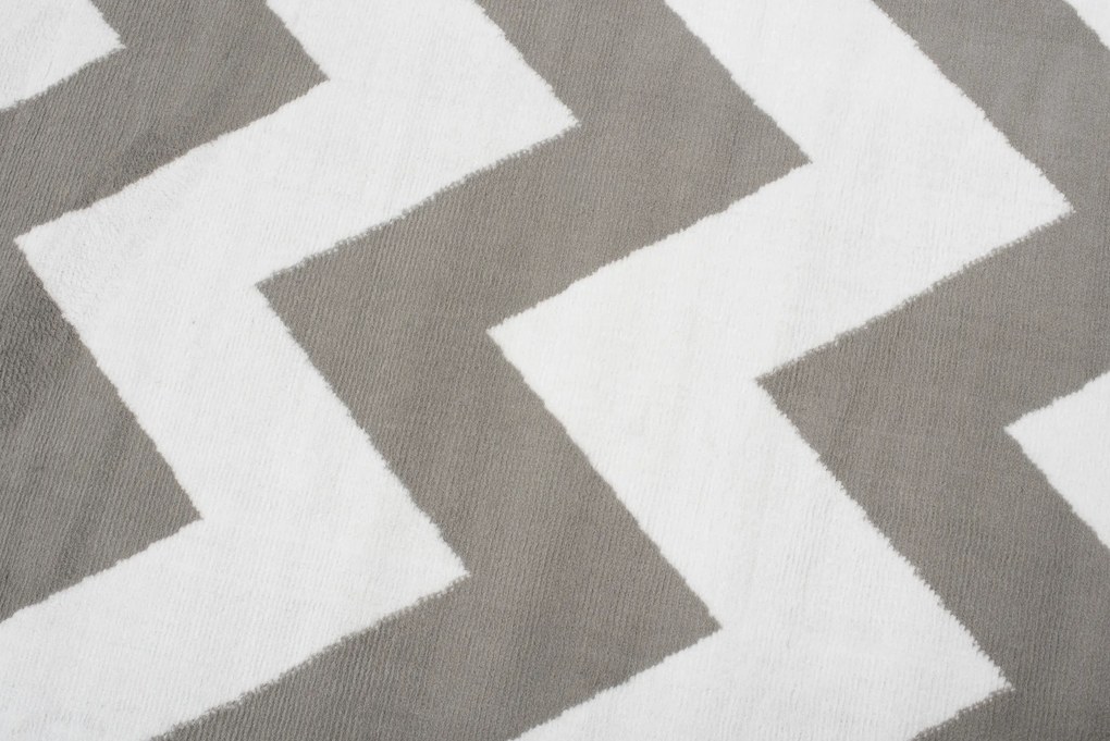 TA Koberec C437A SVETLO SIVÁ/BIELA BALI PP Rozmer: 250x350 cm