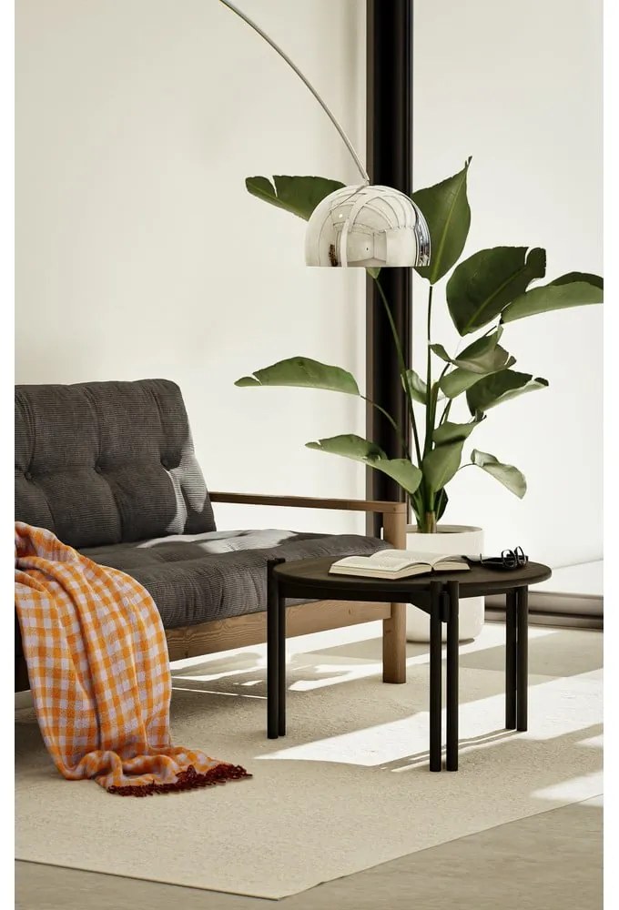 Biela rozkladacia pohovka 205 cm Knob – Karup Design