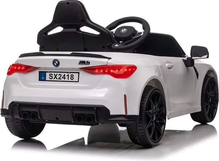 LEAN CARS BMW M4 biela batéria