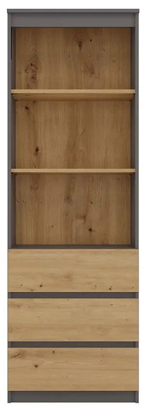 Regál kancelársky 3 zásuvky 3 police Olimp Ant/Art Kpl