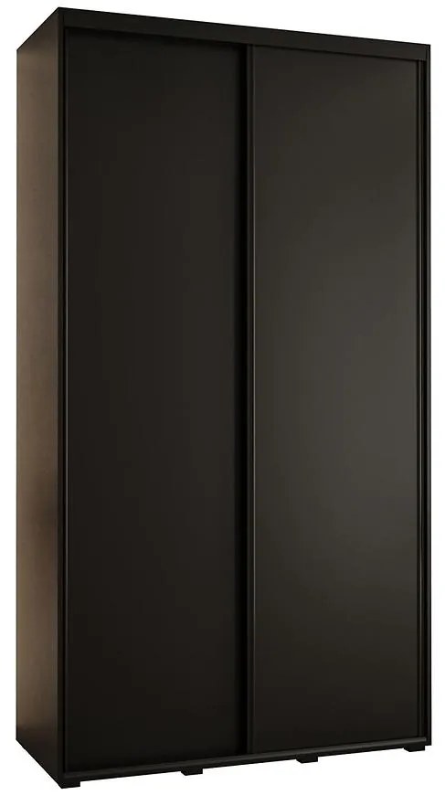 Skriňa 45 Canaris 1 130 čierna/čierna