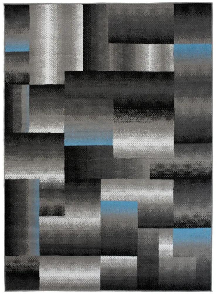 Kusový koberec PP Frenk sivomodrý 200x300cm