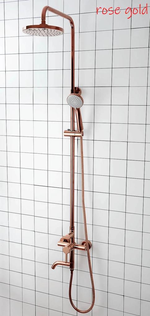 Samostatná kúpeľňová sprcha CY21 - 2 farby Ružovo-zlatá