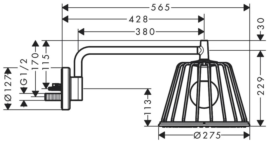 Axor LampShower 26031000