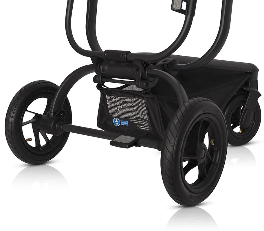 Hlboký kočík 1v1 EasyGo Soul Air Anthracite