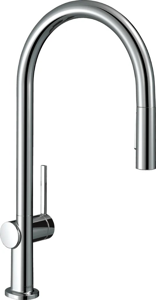 Hansgrohe M54, drezová batéria Talis s výsuvnou spŕškou, EcoSmart, chrómová, HAN-72842000