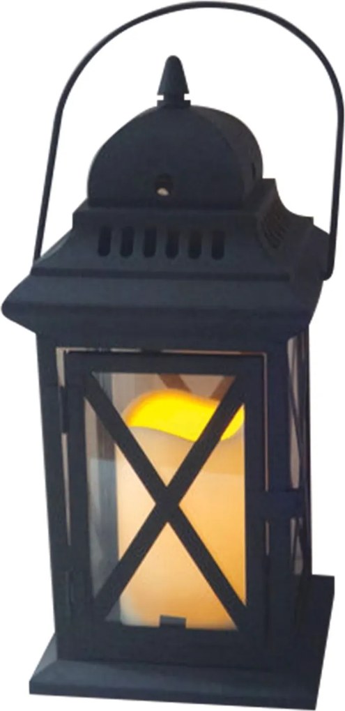 Lampáš MagicHome LM3609,  LED, kov ( 3 x AAA, 14 x14 x 30 cm)
