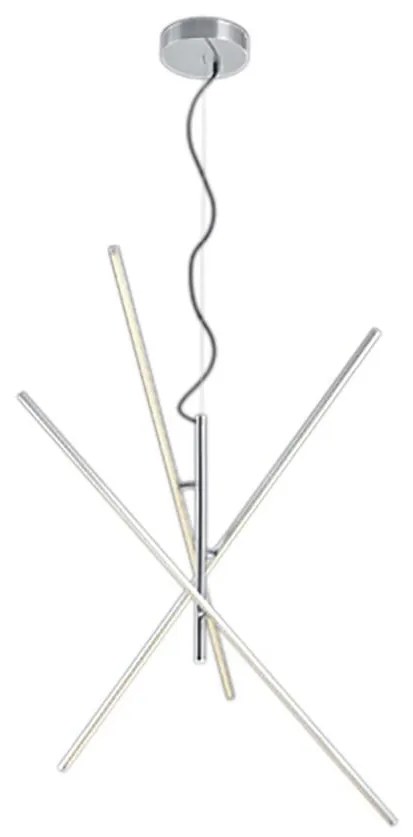 Trio - LED Stmievateľný luster na lanku TIRIAC 3xLED/8,5W/230V