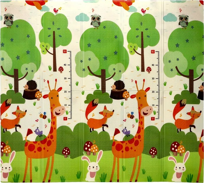 Detská obojstranná podložka Stromy 180x200