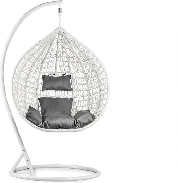 Vankúš do závesného kresla KOKON, tmavo sivý