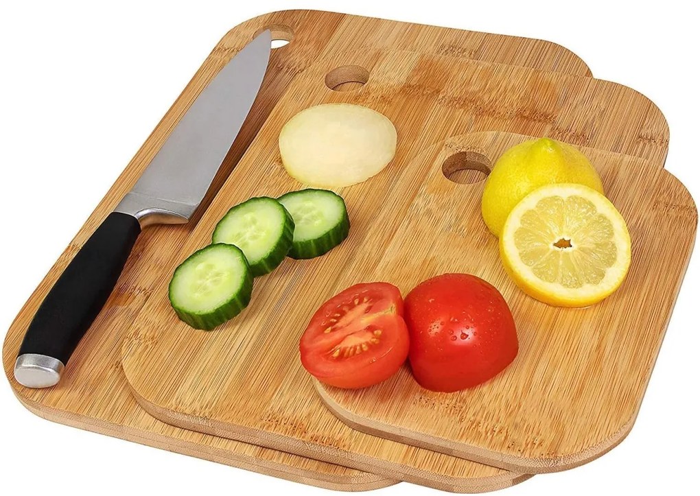Súprava bambusových dosiek na krájanie SUPRI