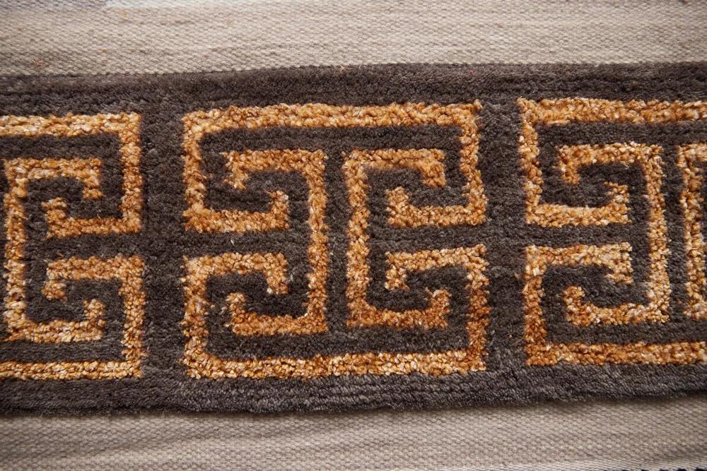 Diamond Carpets koberce Ručne viazaný kusový koberec Dante DESP P90 Marble Gold - 240x300 cm
