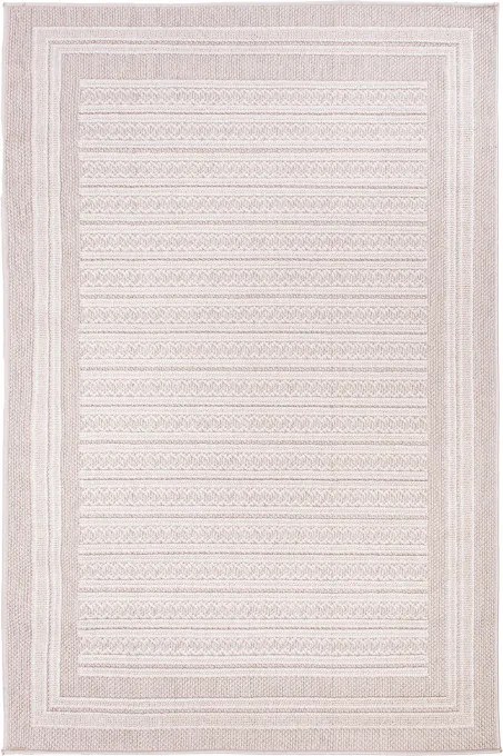 Koberec LENA E571A svetlohnedý / béžový