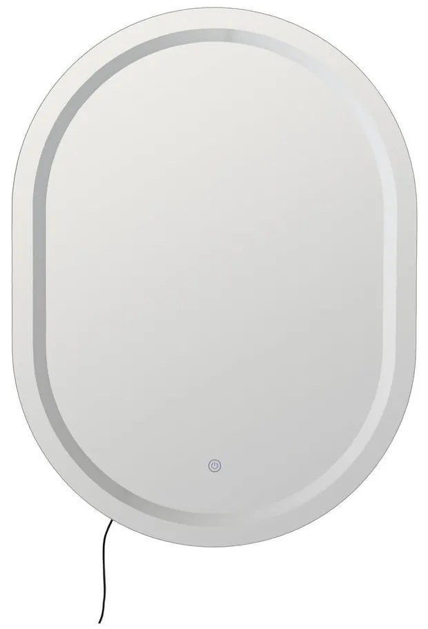 Nástenné zrkadlo s osvetlením 60x80 cm – Ixia
