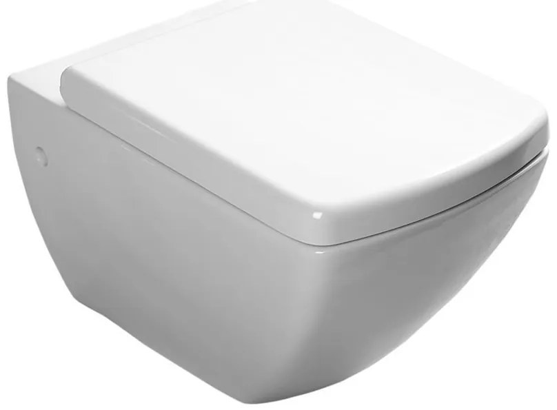 Isvea Isvea, SOLUZIONE WC sedátko, Soft Close, biela (Purity), 40S30700I
