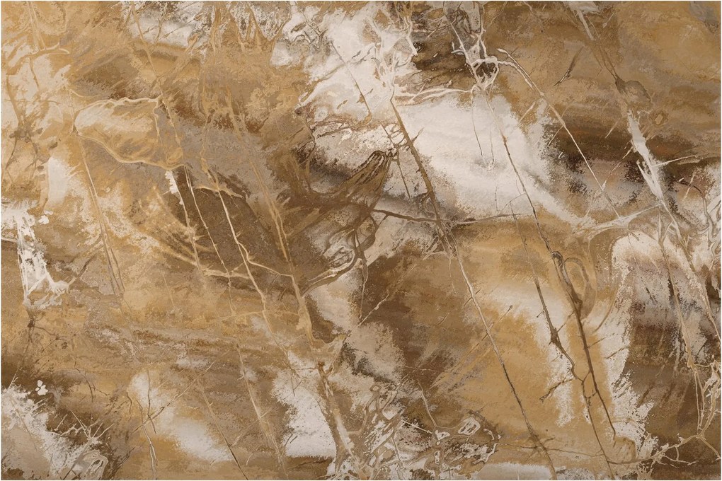 Obraz - Hnedá abstrakcia (90x60 cm)