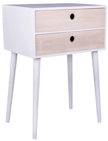 Rimini nočný stolík biela