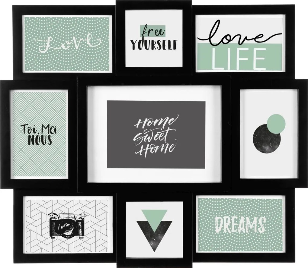 Nástenný fotorámik Cali 42,5x48,5 cm