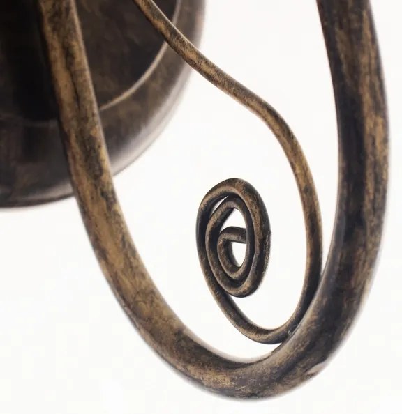 Brilagi - LED Nástenné svietidlo STEFANO 1xE14/40W/230V čierna patiny