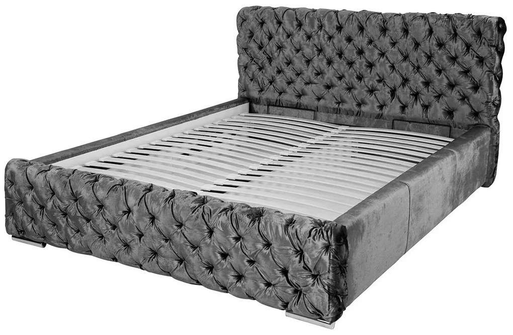 Čalúnená posteľ FARO, 160x200, Jaguar 2184