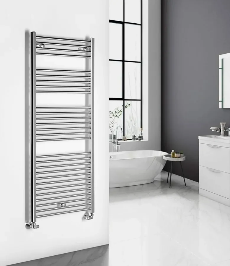 Aqualine Aqualine, ALYA vykurovacie teleso oblé 600x1420mm, chróm, LLC204