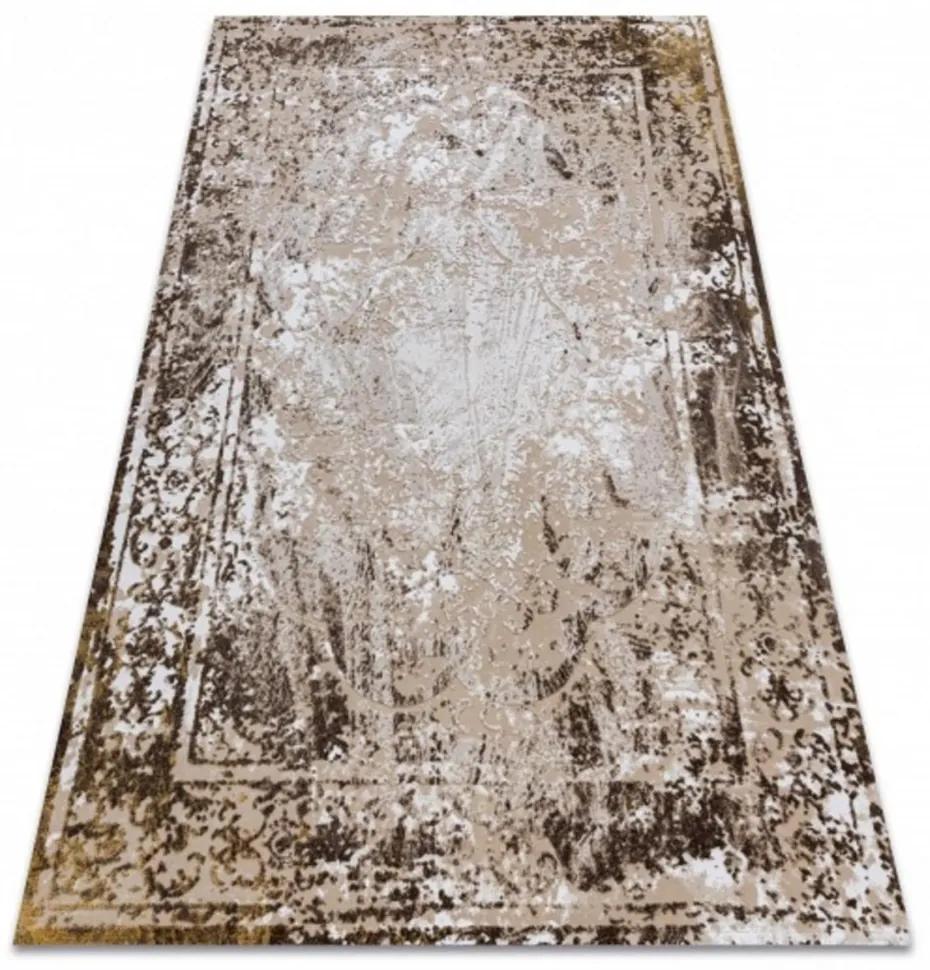 Luxusný kusový koberec akryl Ines hnedý 160x230cm