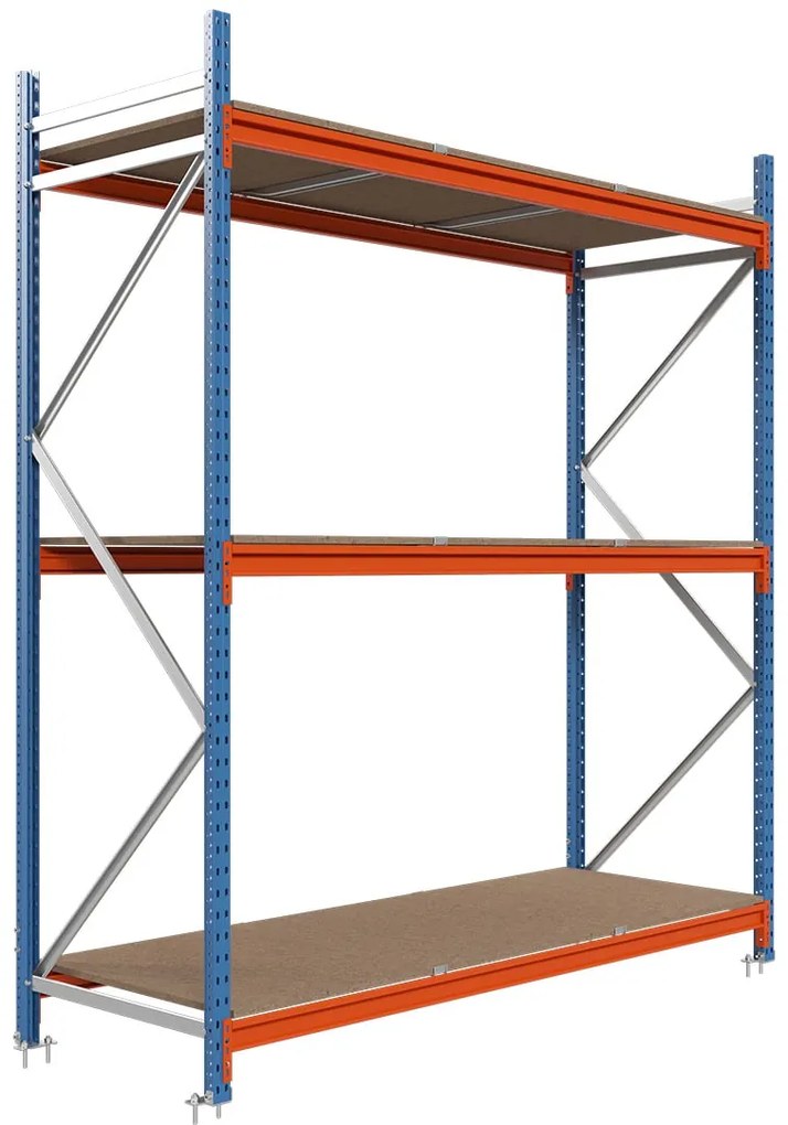 Priemyselný regál Longspan s DTD policou