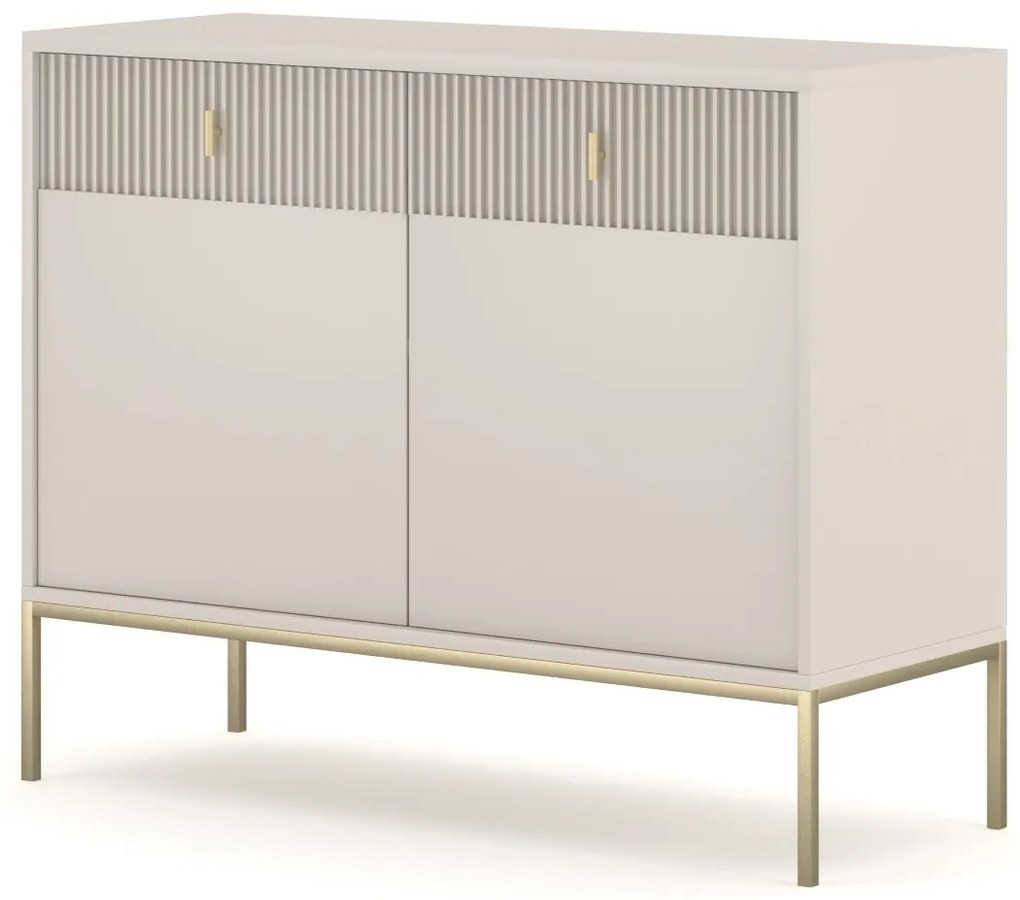 Komoda Maggiore 104,2 cm kašmír/zlatá