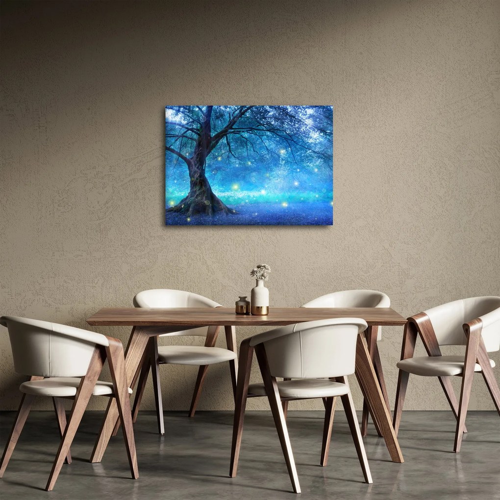 Obraz - Mystický les (70x50 cm)