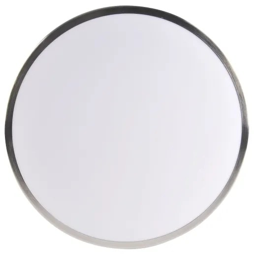 LED stropné svietidlo LIBRA LED/15W/230V, priemer 29 cm, lesklý chróm