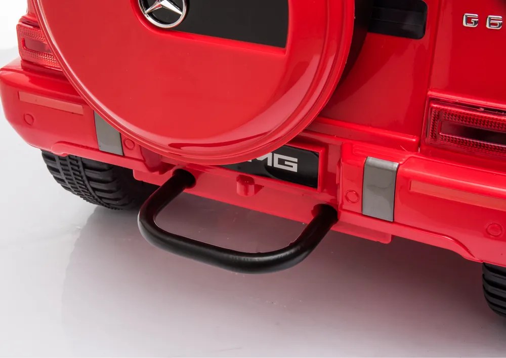 LEAN CARS Elektrické autíčko na batérie Mercedes G63 BBH-0003 červené