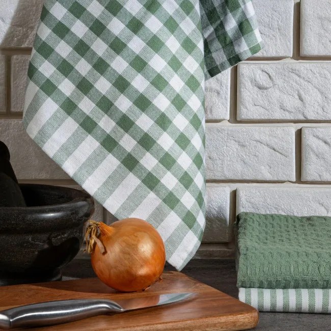 Sada kuchynských utierok LUCY zelená