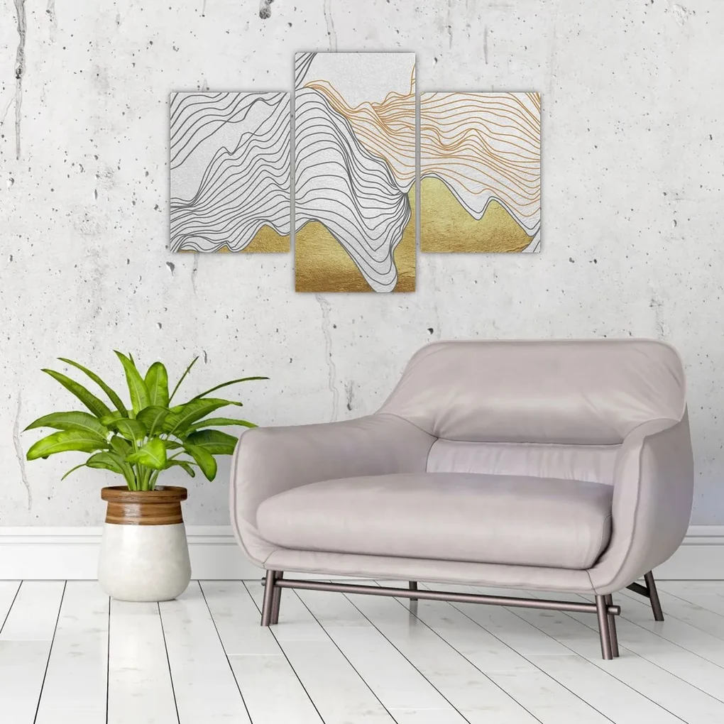 Obraz - Dekor III. (90x60 cm)