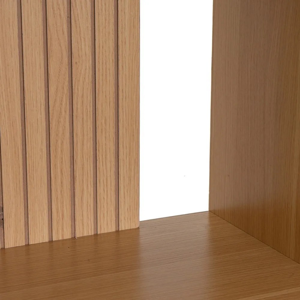 Detská knižnica v dekore duba v prírodnej farbe 63x159 cm Mid-Lines – Casa Selección