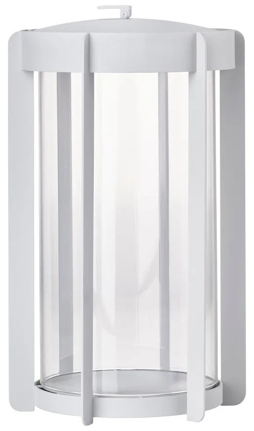 Svetlosivý LED lampáš na USB (výška 35 cm) Firefly – Zone