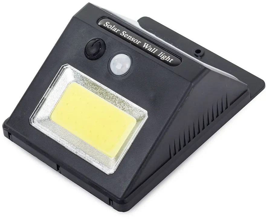 Verk 01392 Solární venkovní LED COB osvětlení s pohybovým senzorem