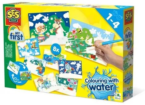Ses Moje prvé maľovanie štetcom a vodou Mega set