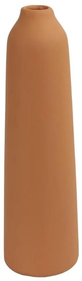 Hnedá terakotová váza DEBBIE 31 cm
