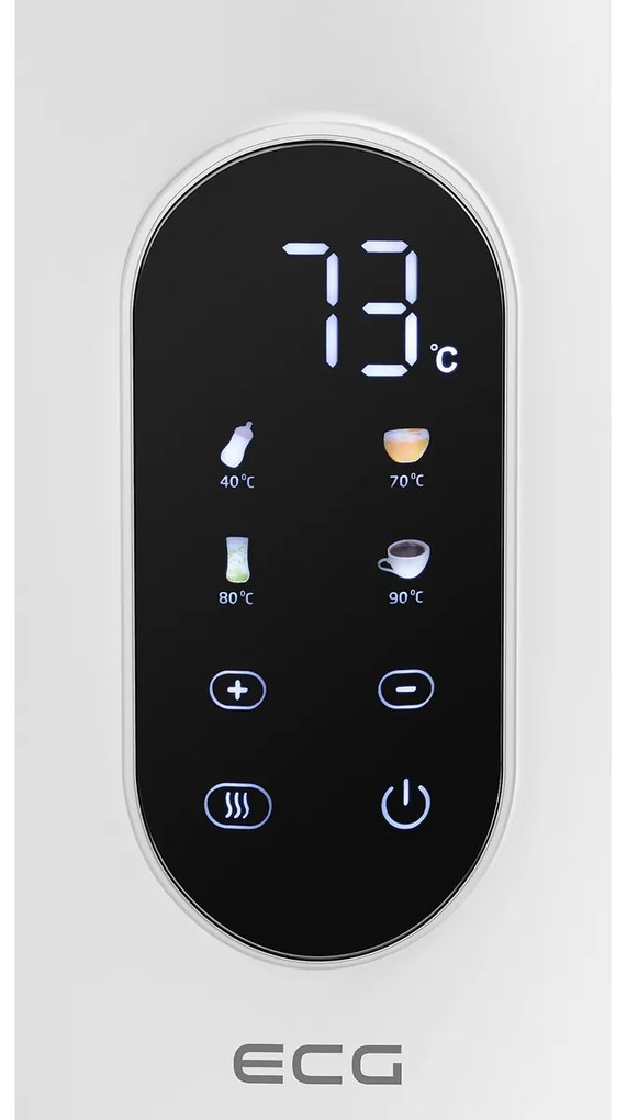 ECG RK 1799 Smart rýchlovarná kanvica, biela