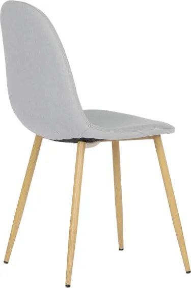 Jedálenská stolička strieborná CT-972 SIL2