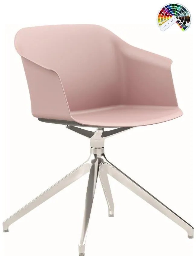 Konferenčné kreslo AURUM čalúnenie KOŽENKA Arizona