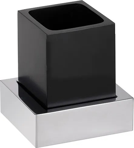 Bemeta Design GAMMA: Držiak kefiek, čierna - 145411012